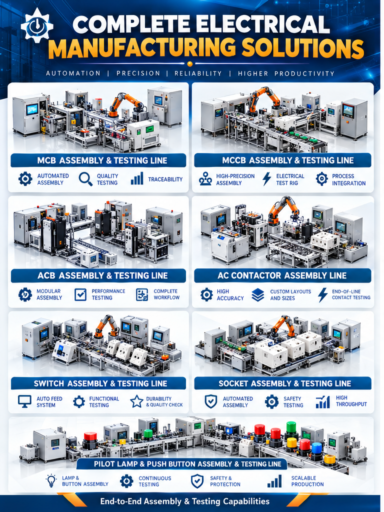 Complete electrical manufacturing solutions brochure