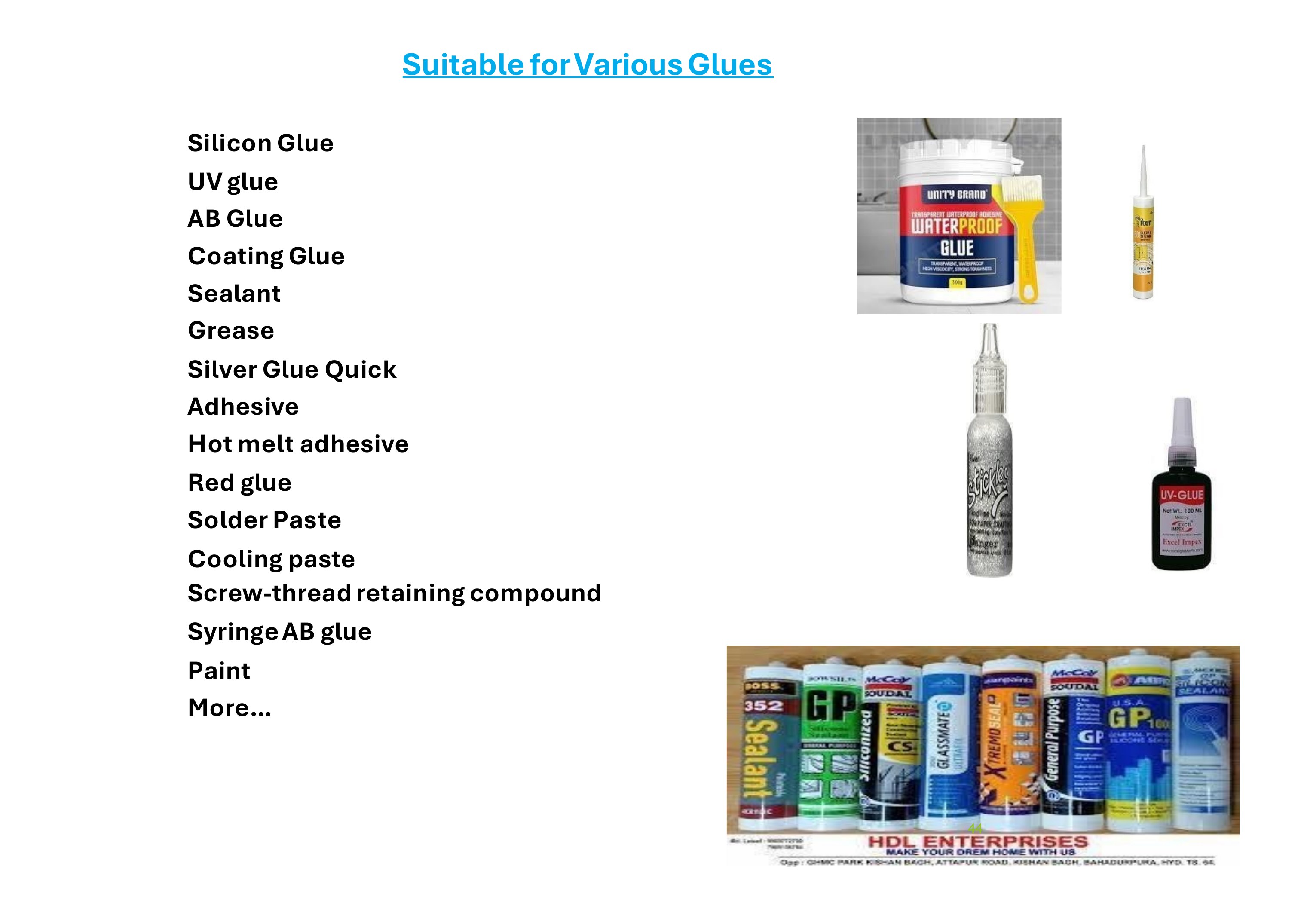 Standard Machines brochure, page 40 of 63