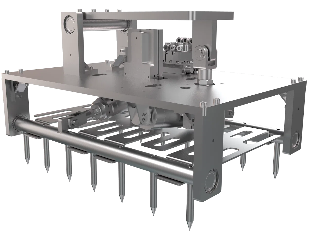 PNEUMATIC NEEDLE PUNCHING FIXTURE MMD001003001