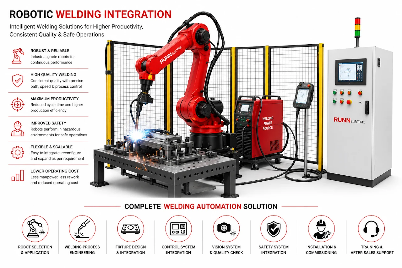 RUNN ELECTRIC robotic integration system